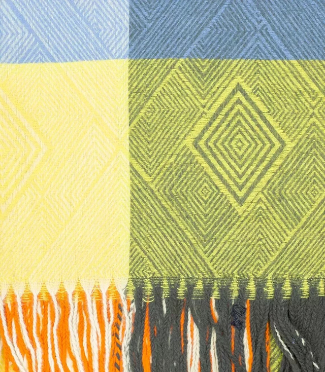 Szal szalik elegancka chusta kwadratowa w kratkę Ciepły Miły w dotyku