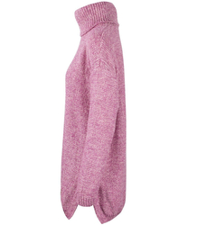 LONG SWEATER Turtleneck tunic