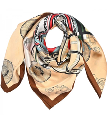 Stylish Elegant Scarf Mix of beautiful patterns 70x70 cm