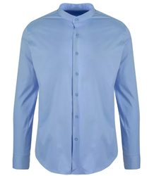 Men's plain slim fit shirt