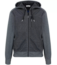 Hybrid men's transitional sweatshirt jacket 