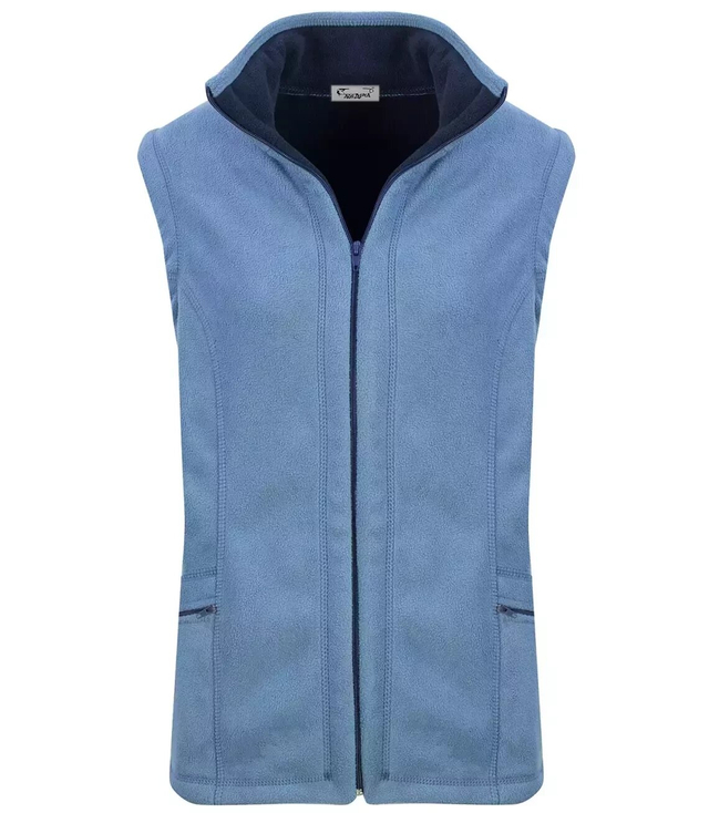 Women's short sleeveless fleece 2 colors