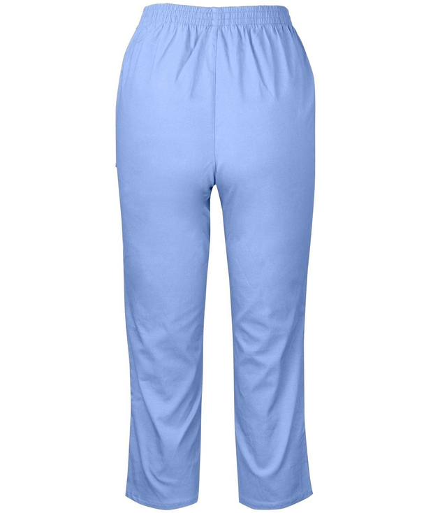 Thin elastic 3/4 pants with an elastic band