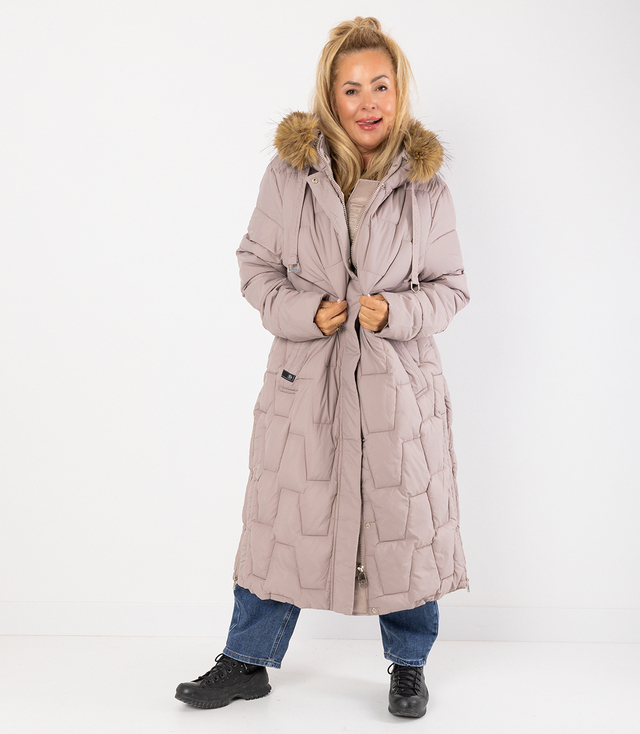 Long jacket quilted winter coat URBAN LONG PUFF