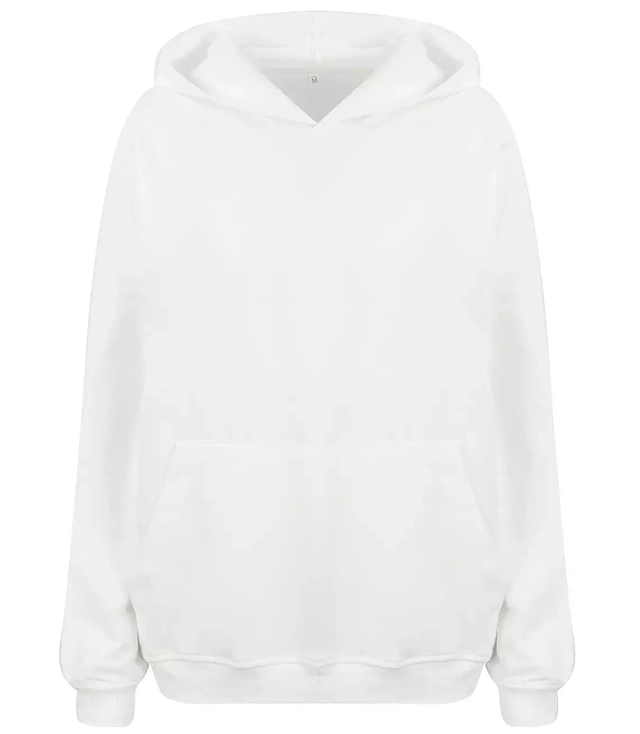 Thin unisex cotton BASIC kangaroo sweatshirt