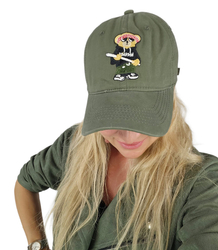 TEDDY bear embroidered baseball cap 