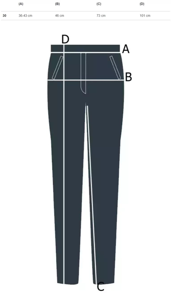 Men's jeans pants navy blue cargo joggers