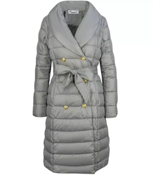 Quilted jacket coat sleeveless 4W1 FUR