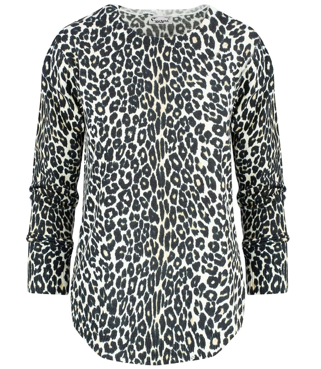 Classic women's leopard sweater ZUZANNA