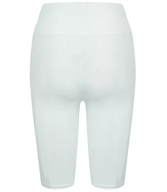 Krótkie legginsy prążkowane plus size Eleganckie ELA