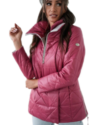 Women's transitional warm jacket Elegant Hood For autumn DIANA