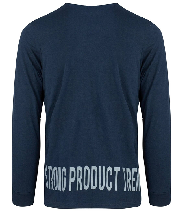 Men's long-sleeved sweatshirt with a print