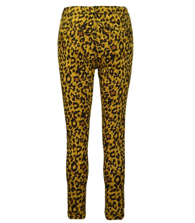 Super high waisted animal skinny pants