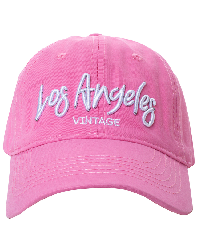 Unisex baseball cap with LOS ANGELES embroidery