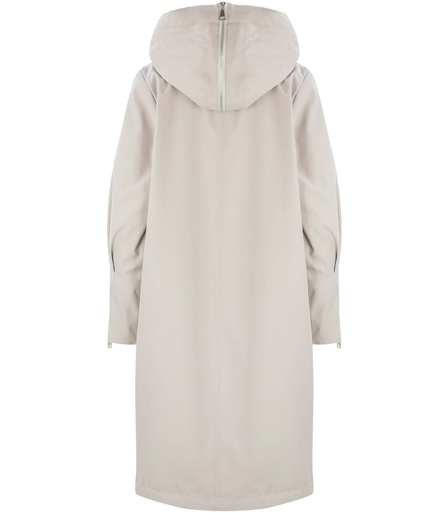 Women's transitional oversize hood coat