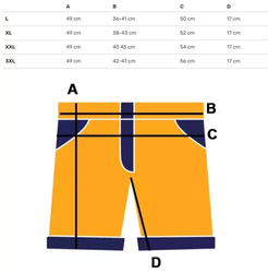 Men's plain swim shorts with belt