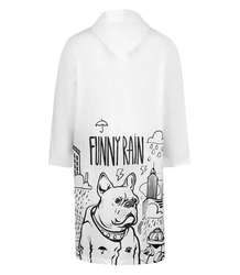 Płaszcz przeciwdeszczowy unisex 100% PVC wodoodporny – modne wzory