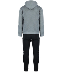 Men's tracksuit set with a zip-up sweatshirt and trousers