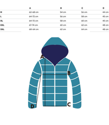 Warm winter jacket with decorative pompoms SHAKIRA