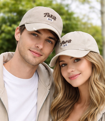 PARIS baseball cap with decorative patch