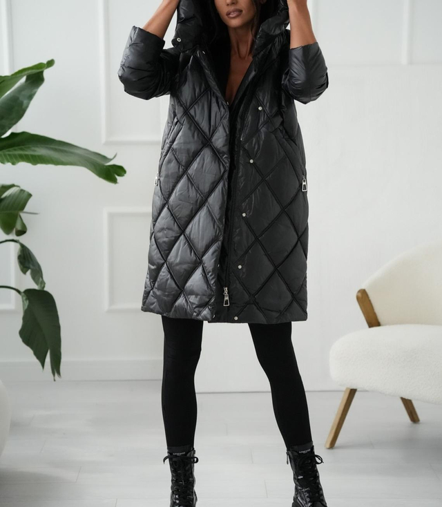 Warm women's winter coat Quilted Insulated MELANIA