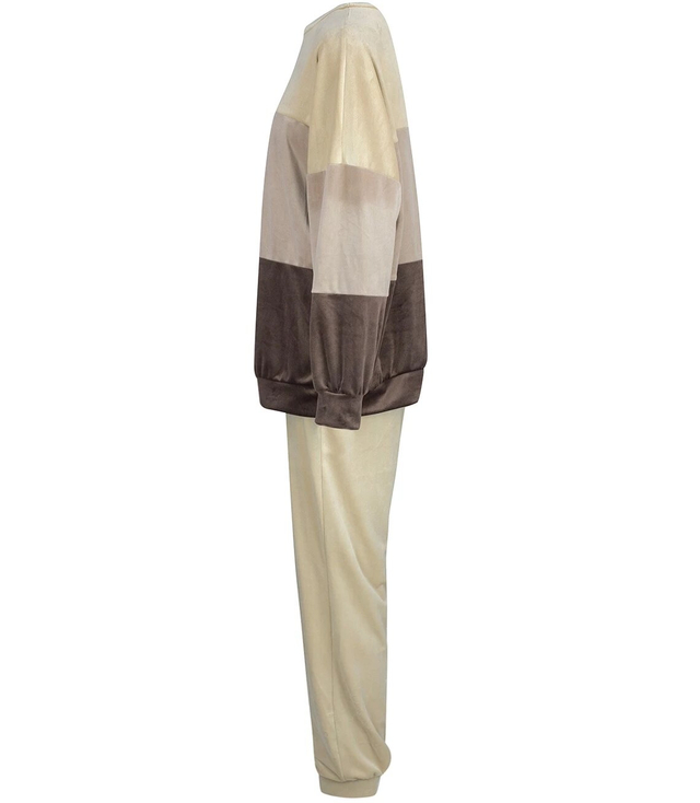 Dres sportowy PLUS SIZE welur komplet INGA