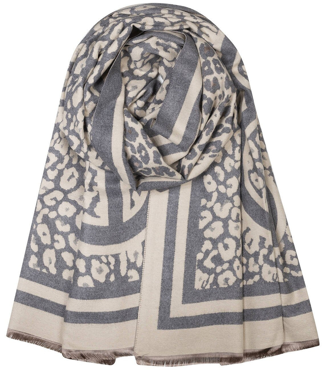 Scarf elegant shawl leopard scarf Warm