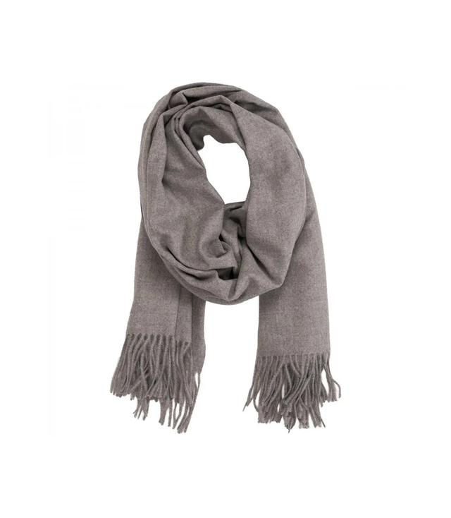 Scarf Thick scarf tassels single color warm soft 200x70 cm