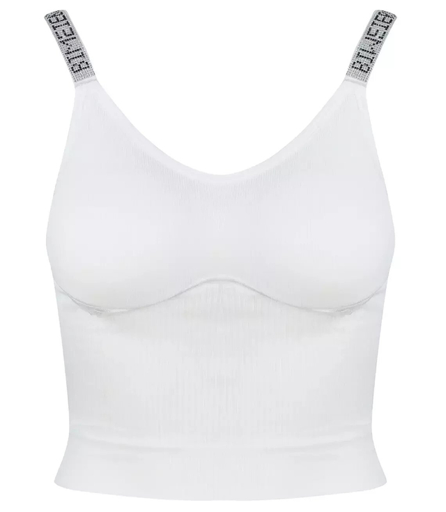 Sports bra top fitted bra