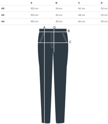 Women's PUSH-UP waxed skinny fit pants ADELA