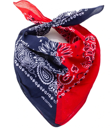 Bandana bandana square scarf Fashionable patterns Cotton