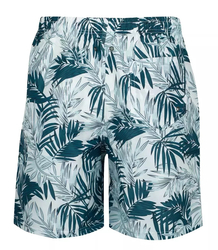 Shorts swim shorts in flowers and leaves