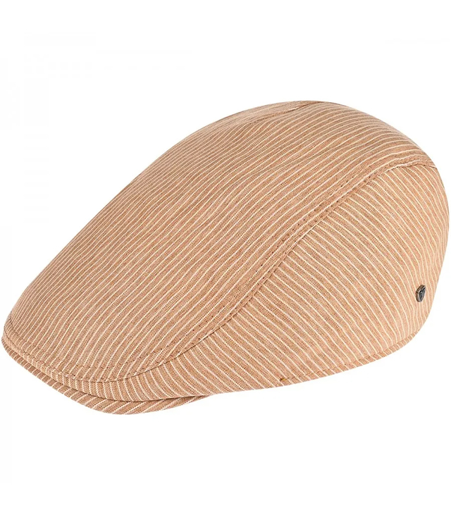 Stylish single-colored men's fine stripes helmet