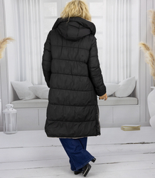 Women's long jacket double-sided coat MONIKA