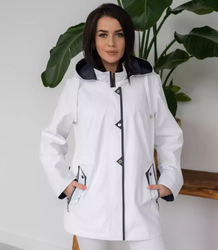 Women's transitional hooded jacket AGATA