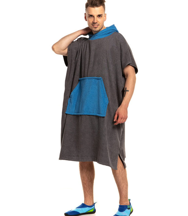 Sauna cotton terry pareo with pocket