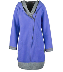 Women's warm parka fleece hoodie