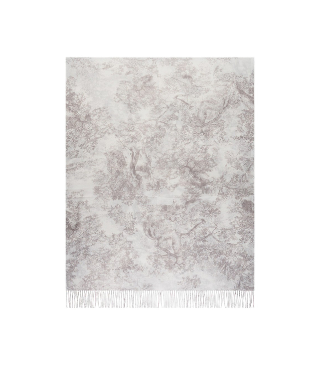 Women's scarf with floral pattern luxury 180x70