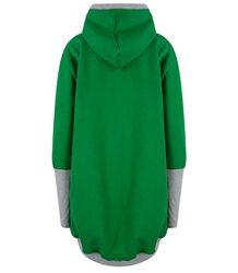 Warm oversized sweatshirt PARKA sweatshirt hoodie