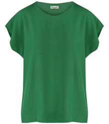 Basic women's seamless box T-shirt SARA blouse