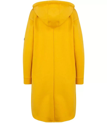 Warm long sweatshirt cotton shirt jacket