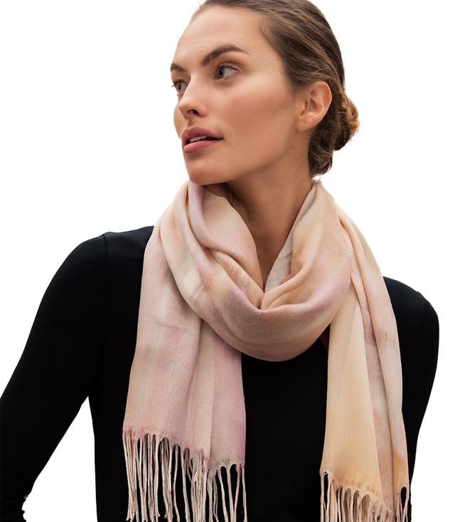 Women's scarf with stylish design 180x70
