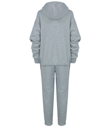 Oversize smooth cotton sports tracksuit MARGARET