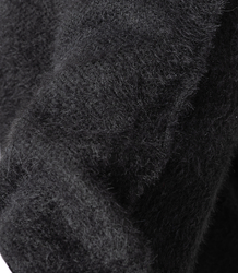 Kardigan z miękkiej dzianiny z włoskami puchaty ALBA