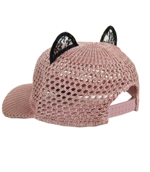 Cat ears baseball cap