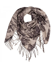 Fashionable women's tassel scarf women's elegant shawl