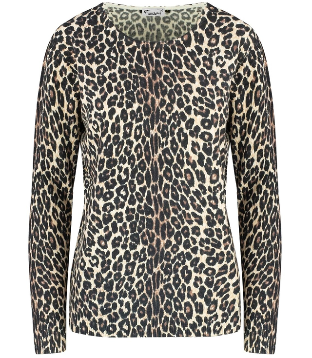 Classic women's sweater in camouflage Elegant VALERIA