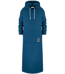 Long sweatshirt oversized tracksuit dress