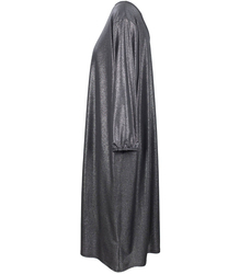 Błyszcząca sukienka krzyżak tunika +SIZE