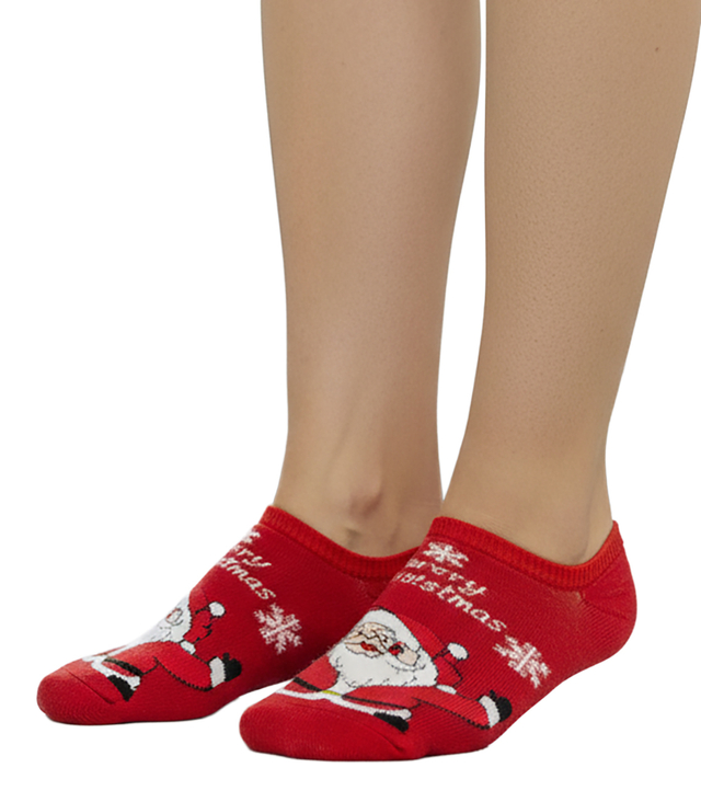 Christmas women's foot socks- Christmas theme, soft, winter socks